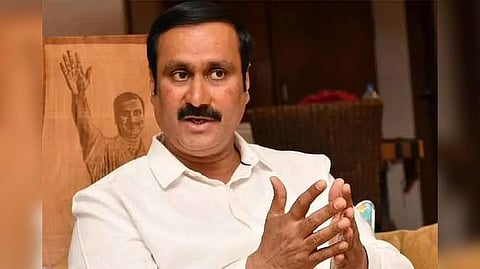 PMK president Anbumani Ramadoss