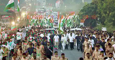 Bharat Jodo Yatra had entered Telangana on October 23 from Karnataka.