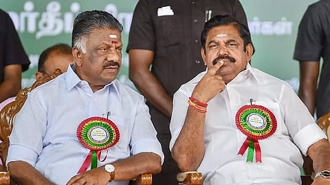 O Panneerselvam and Edappadi Palaniswami
