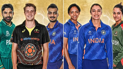 Nominated ICC 'Player of the Month' award in the women and men's categories for September