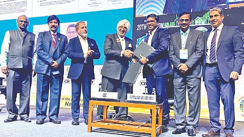 IGBC and CLI were represented by Gurmit Singh Arora, Chairman, IGBC and Gauri Shankar Nagabhushanam, CEO ? India Business Parks, CLI.