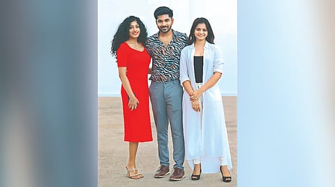 (L to R) Anjali Nair, Kaushik Ram and Heroshini