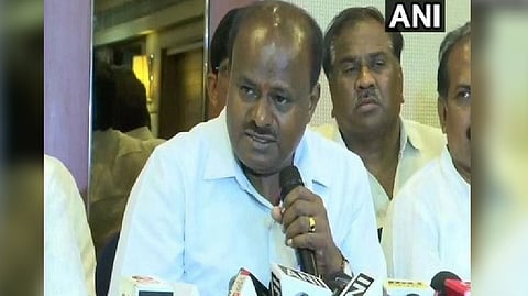 Former Karnataka chief minister HD Kumaraswamy
