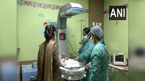 Visual from the hospital