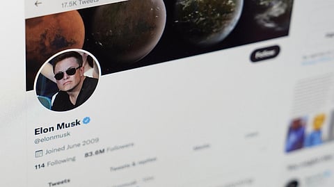 Twitter handle of Elon Musk
