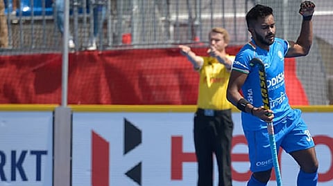 Indian hockey player Mohammed Raheel Mouseen