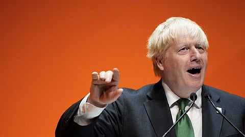 British Prime Minister Boris Johnson