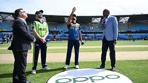 Sri Lanka vs Ireland toss