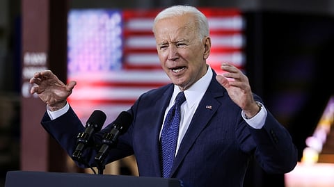 US President Joe Biden