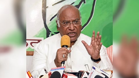 Congress leader Mallikarjun Kharge