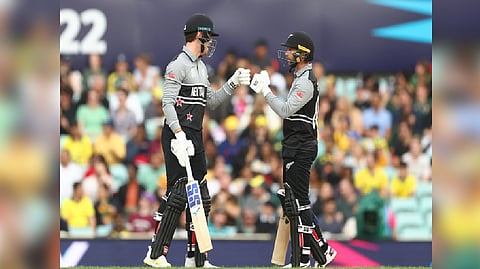 Finn Allen and Devon Conway