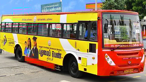 Govt scheme ads on MTC buses