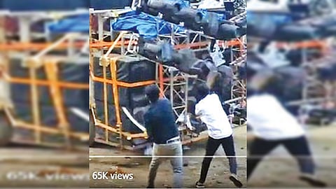 Screen grab from the video