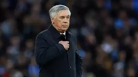 Real Madrid coach Carlo Ancelotti