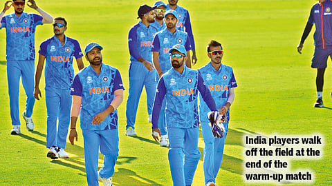 Suryakumar stars as India wins practice game