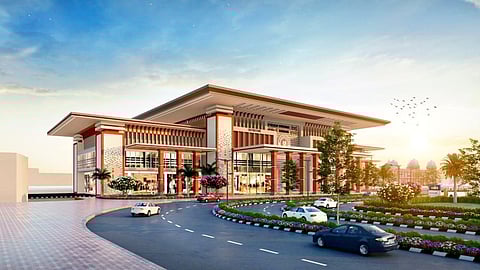 Redeveloped Chennai Egmore railway