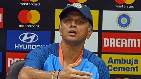 India head coach Rahul Dravid