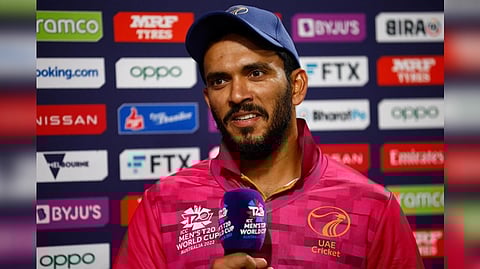 UAE captain Chundangapoyil Rizwan
