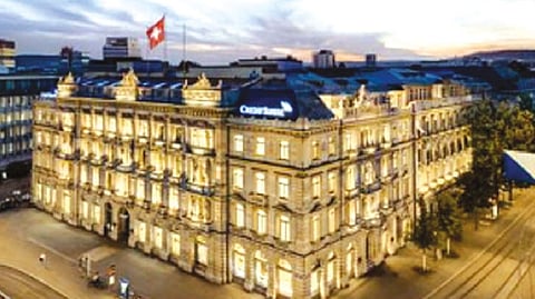 Banking behemoth Credit Suisse fights for survival