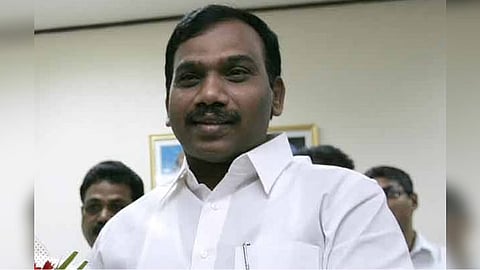 DMK deputy general secretary A Raja