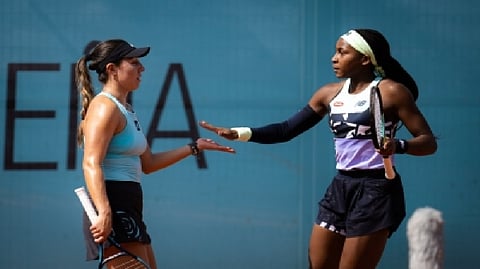 Coco Gauff and Jessica Pegula