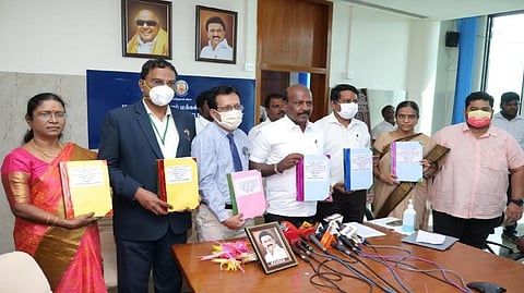 Health Minister Ma Subramanian released the rank list for MBBS/BDS at Omandurar Multi-speciality Hospital