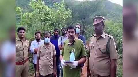 Dr A Sukumar from the site