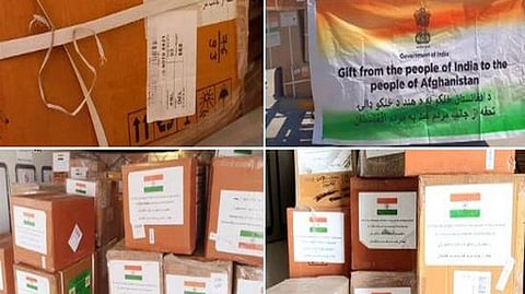 Batch of medical assistance to Afghanistan