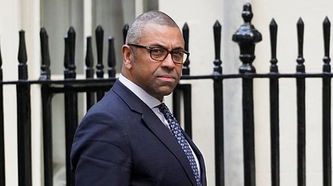 British Foreign Secretary James Cleverly