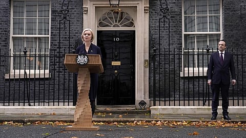 British Prime Minister Liz Truss