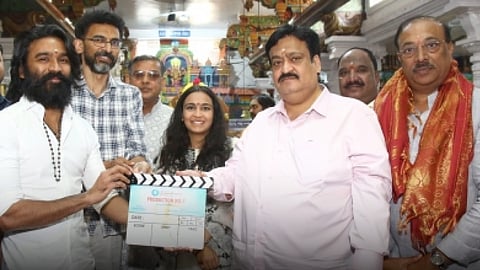 The film launched on Monday will be shot and released simultaneously in Telugu, Tamil, and Hindi