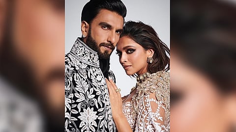 Ranveer Singh with Deepika Padukone