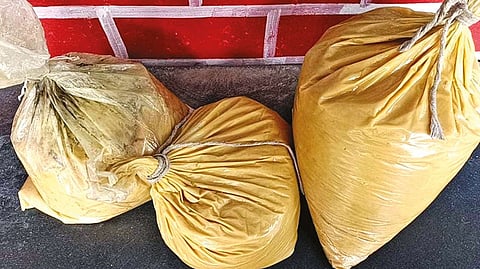 The seized ambergris