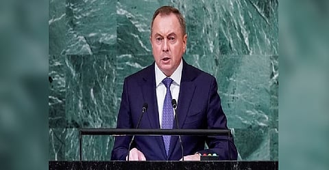 Belarus Foreign Minister Vladimir Makei