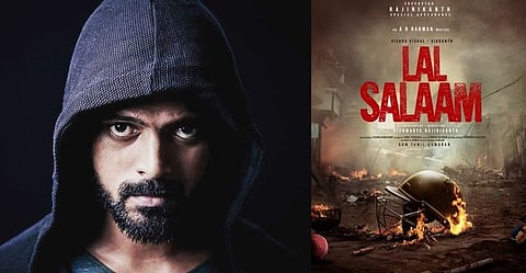 Actor Vikranth; Poster of Lal Salaam