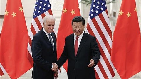 US President Joe Biden and Chinese President Xi Jinping