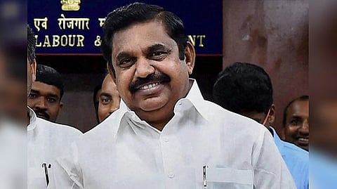 Leader of opposition and AIADMK leader Edappadi K Palaniswami