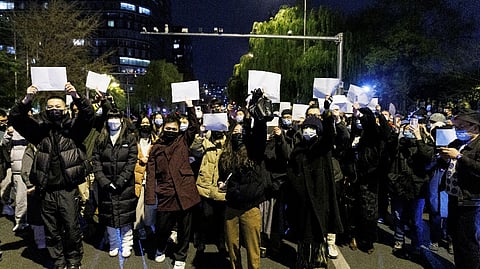 The 'Blank Sheet' protestors
