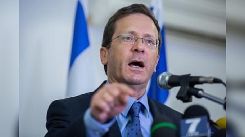 Israeli President Isaac Herzog