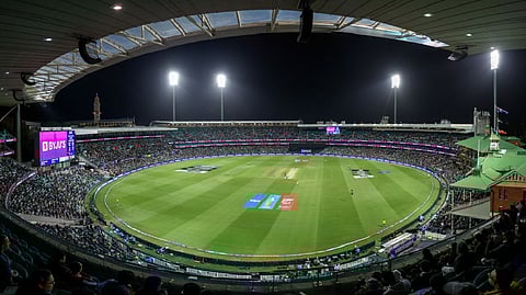 Rain has stopped play in Sydney