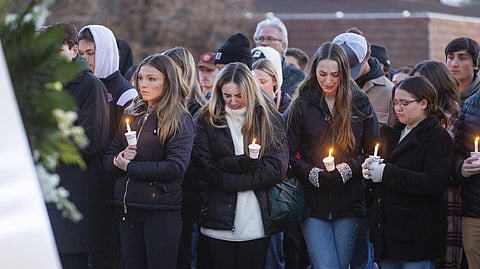 Boise State University students, along with people who knew the four University of Idaho students who were found killed in Moscow.