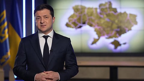 Ukrainian President Volodymyr Zelenskyy
