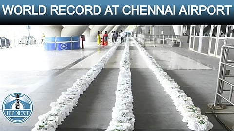World record in Chennai airport