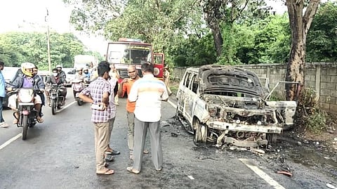 Visual from the spot