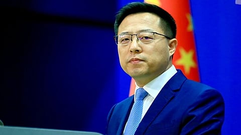 Chinese Foreign Ministry spokesperson Zhao Lijian