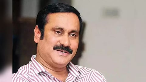 PMK president Anbumani Ramadoss