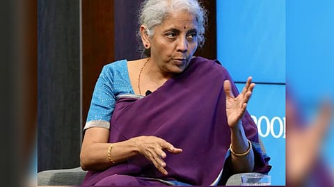 Finance Minister Nirmala Sitharaman