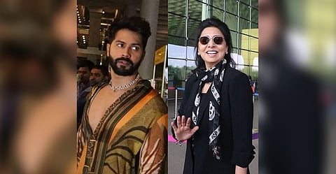Varun Dhawan ; Neetu Kapoor