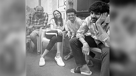 Kartik Aaryan shares glimpse of 'in between takes' from 'Satyaprem Ki Katha'