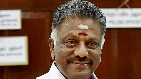 Former chief minister and ousted AIADMK leader O Panneerselvam